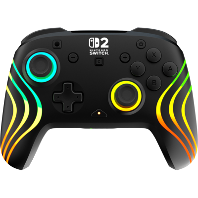 Turtle Beach Afterglow Wave Wireless - Black Controller Nintendo Switch 2 Switch Lite Oled Zwart Turtle Beach Afterglow Wave Wireless - Black Controller Nintendo Switch 2 Switch Lite Oled Zwart