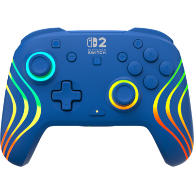 Turtle Beach Afterglow Wave Wireless - Blue Controller Nintendo Switch 2 Switch Lite Oled Blauw Turtle Beach Afterglow Wave Wireless - Blue Controller Nintendo Switch 2 Switch Lite Oled Blauw
