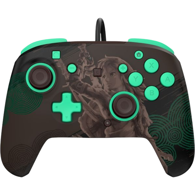 Turtle Beach Nsw2 Rematch Wired Controller - Legend Of Zelda Nintendo Switch Switch 2 Oled Zwart Turtle Beach Nsw2 Rematch Wired Controller - Legend Of Zelda Nintendo Switch Switch 2 Oled Zwart