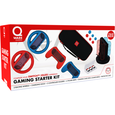 Qware Gaming Bundel Voor Nintendo Switch (oled) Qware Gaming Bundel Voor Nintendo Switch (oled)