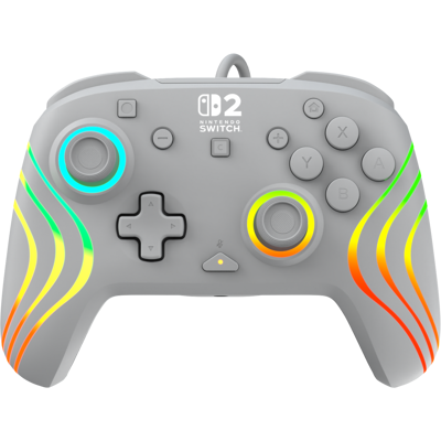 Turtle Beach Afterglow Wave Wired - Grey Controller Nintendo Switch 2 Grijs Turtle Beach Afterglow Wave Wired - Grey Controller Nintendo Switch 2 Grijs