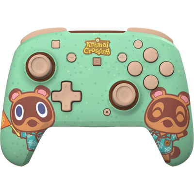 Turtle Beach Rematch Wireless Animal Crossing: Timmy & Tommy Controller Nintendo Switch 2 Groen/beige Turtle Beach Rematch Wireless Animal Crossing: Timmy & Tommy Controller Nintendo Switch 2 Groen/beige