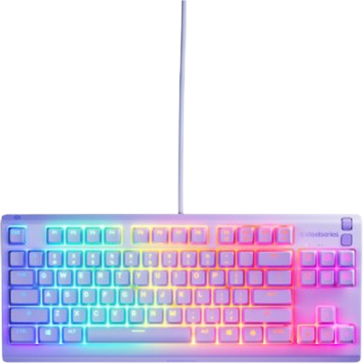 Steelseries Apex 3 Tkl Us Qwerty Layout Bedraad Gamingtoetsenbord Lavendel Steelseries Apex 3 Tkl Us Qwerty Layout Bedraad Gamingtoetsenbord Lavendel