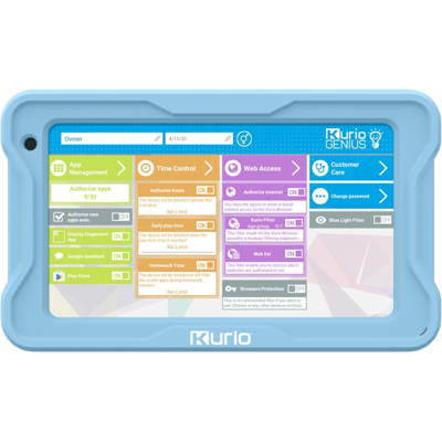 Kurio Tab Lite - 7 Inch 32 Gb Blauw Kindertablet Kurio Tab Lite - 7 Inch 32 Gb Blauw Kindertablet