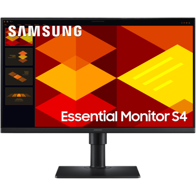 Samsung Essential Monitor S4 Ls27d402gauxen - 27 Inch 1920 X 1080 (full Hd) Ips-paneel In Hoogte Verstelbaar Samsung Essential Monitor S4 Ls27d402gauxen - 27 Inch 1920 X 1080 (full Hd) Ips-paneel In Hoogte Verstelbaar