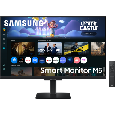Samsung Smart Monitor M5 Ls27fm500euxen - 27 Inch 1920 X 1080 (full Hd) Ips-paneel Samsung Smart Monitor M5 Ls27fm500euxen - 27 Inch 1920 X 1080 (full Hd) Ips-paneel