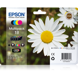 Epson T1806 Multipack 3-kleuren Claria Home Ink Epson T1806 Multipack 3-kleuren Claria Home Ink