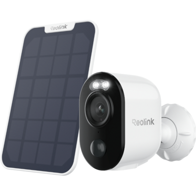 Reolink Argus B310 Outdoor Camera 3mp Spotlight Battery Inc Solar Panel Slimme Binnen- / Buitencamera Wit Reolink Argus B310 Outdoor Camera 3mp Spotlight Battery Inc Solar Panel Slimme Binnen- / Buitencamera Wit
