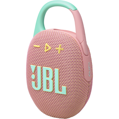JBL Clip 5 Bluetoothspeaker Roze JBL Clip 5 Bluetoothspeaker Roze