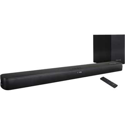 Peaq Peb 120 2.1 Soundbar Zwart Peaq Peb 120 2.1 Soundbar Zwart