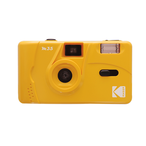 Kodak M35 Analoge Camera Met Flits Geel