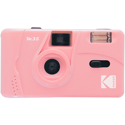 Kodak M35 Analoge Camera Met Flits Roze Kodak M35 Analoge Camera Met Flits Roze