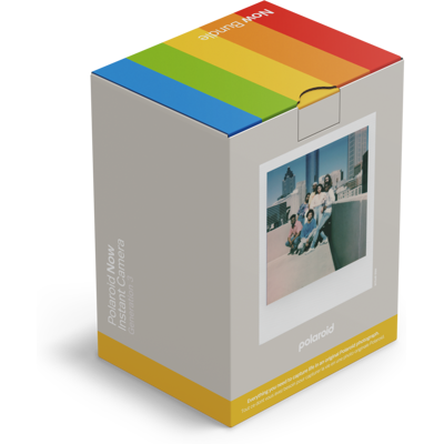 Polaroid Now Gen 3 Pebble White + Color Film Bundle (8 Foto's) Instant Camera Polaroid Now Gen 3 Pebble White + Color Film Bundle (8 Foto's) Instant Camera