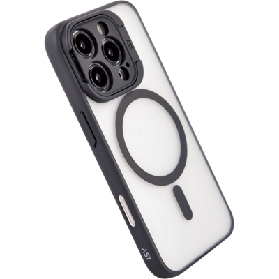 ISY Isc-2452 Magisy Cover Voor Apple Iphone 16 Pro Smokey Black ISY Isc-2452 Magisy Cover Voor Apple Iphone 16 Pro Smokey Black
