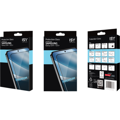 ISY Ipg-5208-2.5d Schermbeschermer Voor Samsung Galaxy S24+/25+ Transparant ISY Ipg-5208-2.5d Schermbeschermer Voor Samsung Galaxy S24+/25+ Transparant