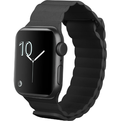 Just In Case Magfit Strap Apple Watch 44-49mm Horlogebandje Zwart Just In Case Magfit Strap Apple Watch 44-49mm Horlogebandje Zwart