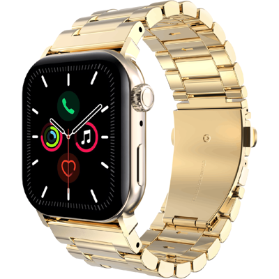 Just In Case Primesteel Strap Apple Watch 40-42mm Horlogebandje Goud Just In Case Primesteel Strap Apple Watch 40-42mm Horlogebandje Goud
