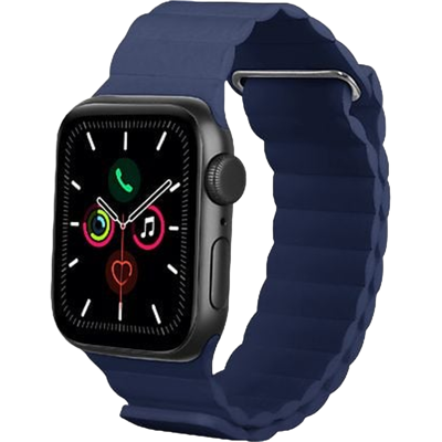 Just In Case Magfit Strap Apple Watch 40-42mm Horlogebandje Navy Just In Case Magfit Strap Apple Watch 40-42mm Horlogebandje Navy