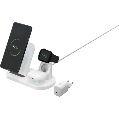ISY Iwq-2020-1 3-in-1 Wireless Charger ISY Iwq-2020-1 3-in-1 Wireless Charger