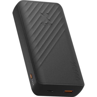 Xtorm Powerbank Go2 Lithium Polymer 20000mAh - Powerbank, Zwart Xtorm Powerbank Go2 Lithium Polymer 20000mAh - Powerbank, Zwart