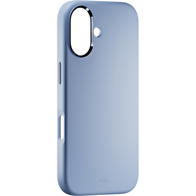 Puro Icon Magsafe Telefoonhoesje Voor Apple Iphone 17 Blauw Puro Icon Magsafe Telefoonhoesje Voor Apple Iphone 17 Blauw