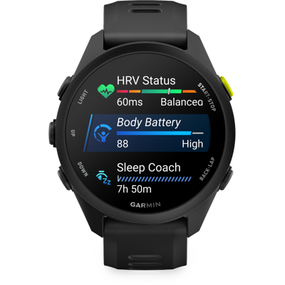 Garmin Forerunner 70 Sporthorloge Black Garmin Forerunner 70 Sporthorloge Black