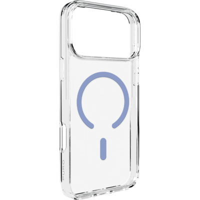 Puro Lite Mag Cover Telefoonhoesje Voor Apple Iphone 18 Pro Max Transparant/ Blauw Puro Lite Mag Cover Telefoonhoesje Voor Apple Iphone 18 Pro Max Transparant/ Blauw