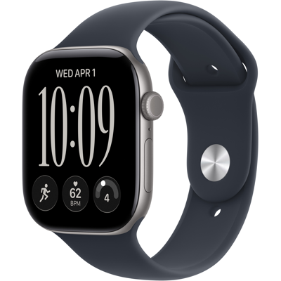 Apple Watch Series 12 GPs 46mm - Space Grey Aluminium Case Sport Band S/m Smartwatch Navy Blue Apple Watch Series 12 GPs 46mm - Space Grey Aluminium Case Sport Band S/m Smartwatch Navy Blue