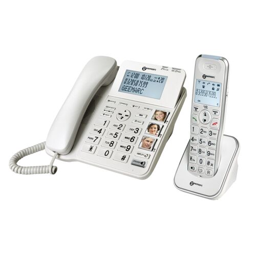 Geemarc Amplidect Combi 295 Telefoon Met Grote Knoppen + Dect