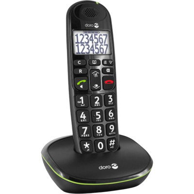 Doro Phoneeasy 110 Zwart Doro Phoneeasy 110 Zwart