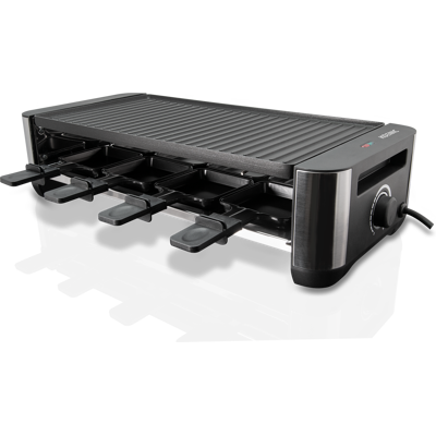 Koenic Kra 81421 Gourmet Met Grillplaat Zwart Koenic Kra 81421 Gourmet Met Grillplaat Zwart