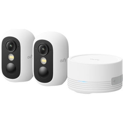 Eufy Eufycam C35 2-cam Kit Wit Slimme Binnen- / Buitencamera Eufy Eufycam C35 2-cam Kit Wit Slimme Binnen- / Buitencamera