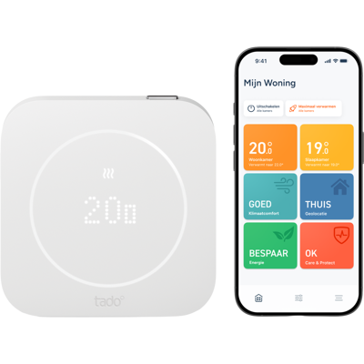 Tado Bedrade Slimme Thermostaat X (2e Gen.) -opentherm & Relay - Bridge Vereist Thermostaat Wit Tado Bedrade Slimme Thermostaat X (2e Gen.) -opentherm & Relay - Bridge Vereist Thermostaat Wit