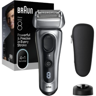 Braun 8617s Scheerapparaat Zilver Braun 8617s Scheerapparaat Zilver