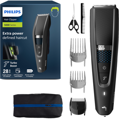 Philips Hc5632/15 5000 Series Tondeuse Zwart Philips Hc5632/15 5000 Series Tondeuse Zwart
