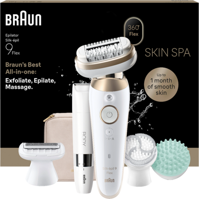 Braun Ses9-481 3d Epilator Wit Braun Ses9-481 3d Epilator Wit