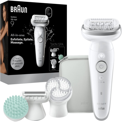 Braun Ses9-080 Epilator Wit Braun Ses9-080 Epilator Wit
