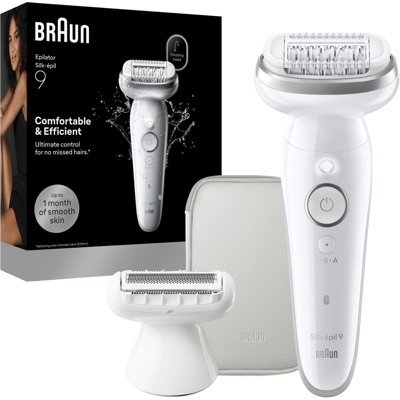 Braun Ses9-030 Epilator Wit Braun Ses9-030 Epilator Wit