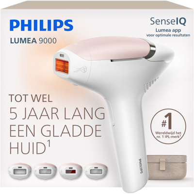 Philips Lumea Ipl 9000 Series Epileringsapparaat Rose Champagne Philips Lumea Ipl 9000 Series Epileringsapparaat Rose Champagne