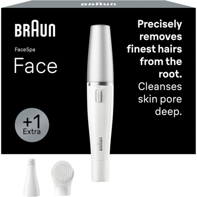 Braun Facespa 810 Epilator Wit Braun Facespa 810 Epilator Wit