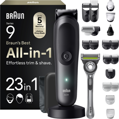 Braun Aio9560 Multigroomer Zwart Braun Aio9560 Multigroomer Zwart