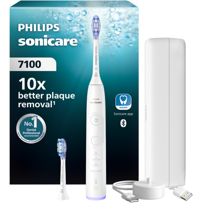 Philips HX7420/02 Sonicare Elektrische Tandenborstel - 7100 - Wit Philips HX7420/02 Sonicare Elektrische Tandenborstel - 7100 - Wit