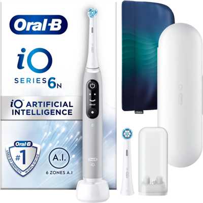 Oral-b Io6 Elektrische Tandenborstel Grijs Oral-b Io6 Elektrische Tandenborstel Grijs