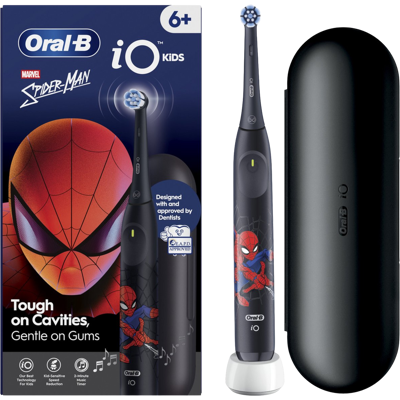 Oral-b Tandenborstel Io Junior 6+ Spiderman Elektrische Tandenborstel Zwart Oral-b Tandenborstel Io Junior 6+ Spiderman Elektrische Tandenborstel Zwart