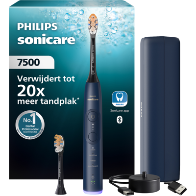 Philips Sonicare 7500 Series – Hx7423/11 Elektrische Tandenborstel Blauw Philips Sonicare 7500 Series – Hx7423/11 Elektrische Tandenborstel Blauw