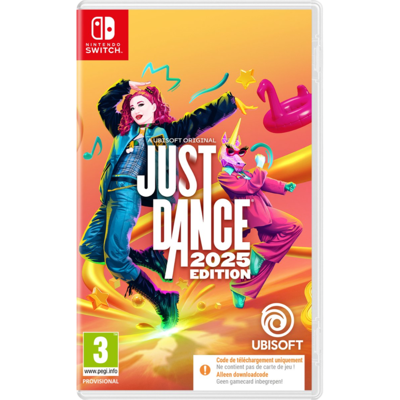 Ubisoft Just Dance 2025 (code In A Box) Nintendo Switch Ubisoft Just Dance 2025 (code In A Box) Nintendo Switch