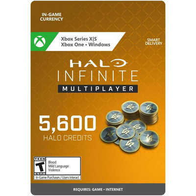 Microsoft Halo Infinite - 5000 Credits + 600 Bonus Xbox Series X Microsoft Halo Infinite - 5000 Credits + 600 Bonus Xbox Series X
