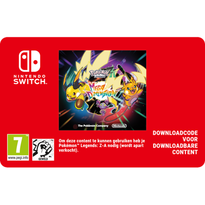 Nintendo Pokémon Legends Z-a - Mega Dimension (uitbreidingspas) Switch (download Code) Nintendo Pokémon Legends Z-a - Mega Dimension (uitbreidingspas) Switch (download Code)
