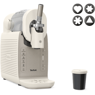 Tefal Freezi Ig803a Ijsmachine Voor Softijs & Andere Bevroren Lekkernijen Wit Tefal Freezi Ig803a Ijsmachine Voor Softijs & Andere Bevroren Lekkernijen Wit