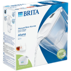Brita Aluna Waterfilterkan 2.4l - Wit Inclusief Maxtra Pro Waterfilter Brita Aluna Waterfilterkan 2.4l - Wit Inclusief Maxtra Pro Waterfilter